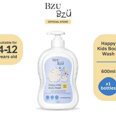 BzuBzu快乐儿童沐浴露套装，600ml |专为敏感肌肤设计